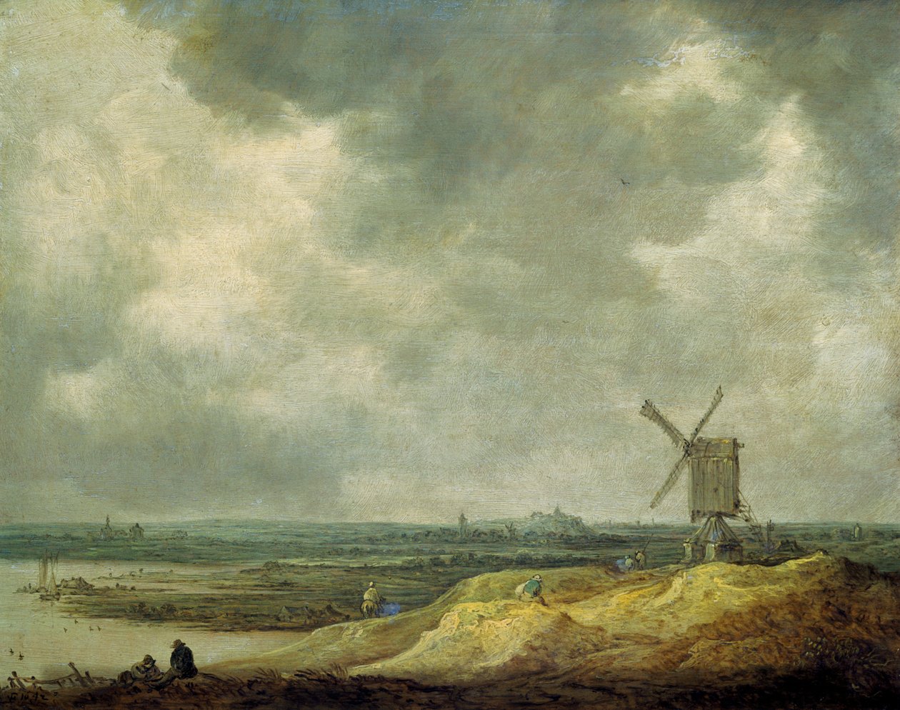 Bilinmeyen resim by Jan Josephsz van Goyen