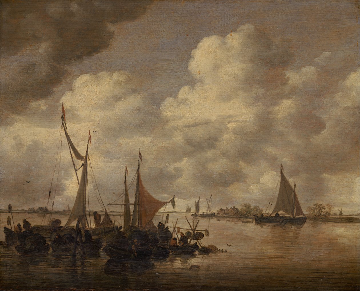 Bilinmeyen resim by Jan Josephsz van Goyen