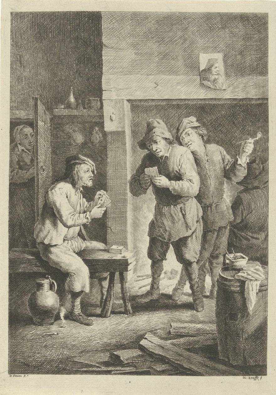kart oyuncuları by Jan Lauwryn Krafft (I)