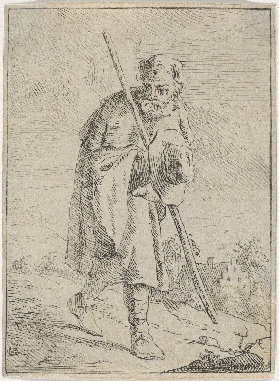 uzun yürüyüşe çıkan kimse by Jan Lauwryn Krafft (I)