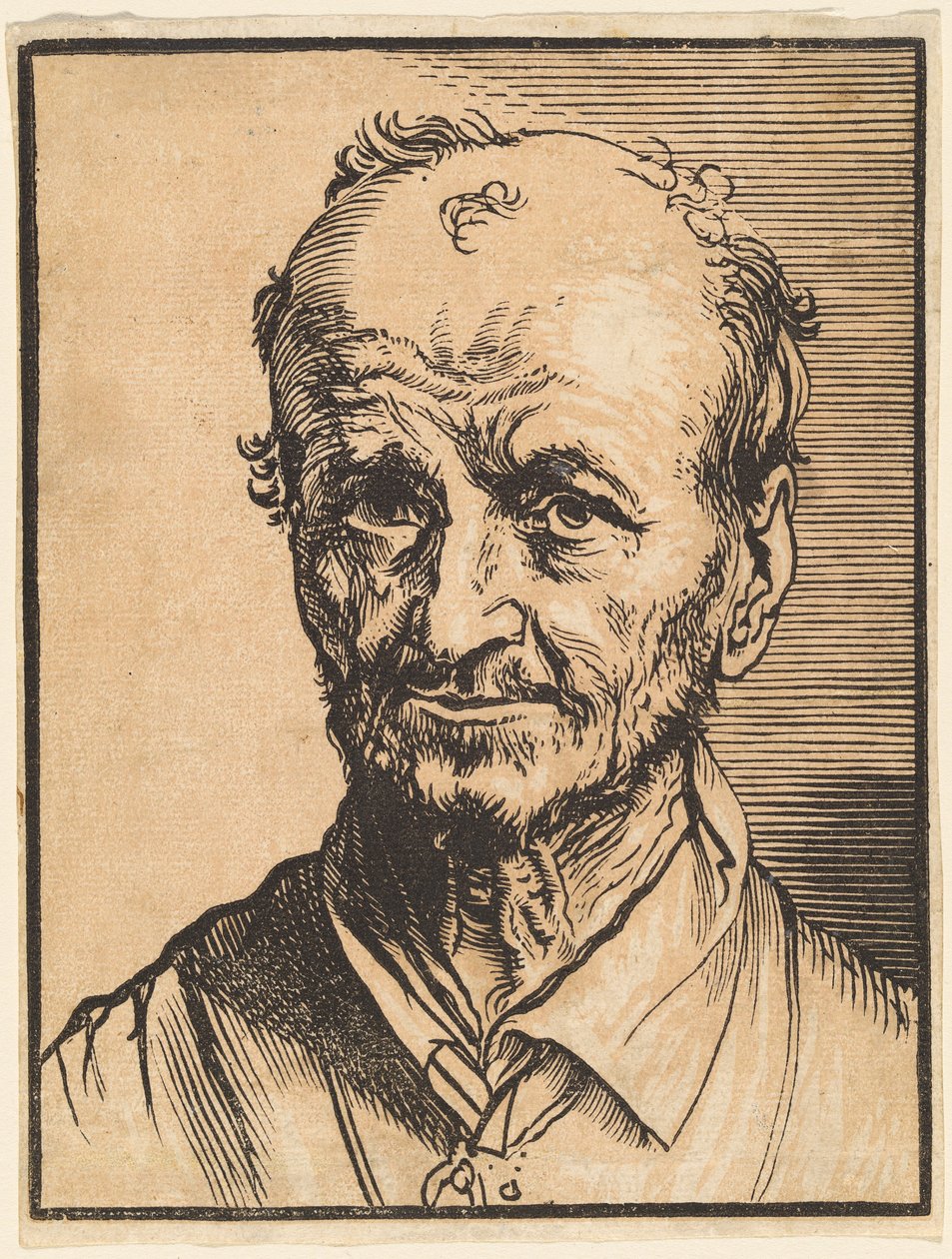 Kel Adamın Büstü by Jan Lievens