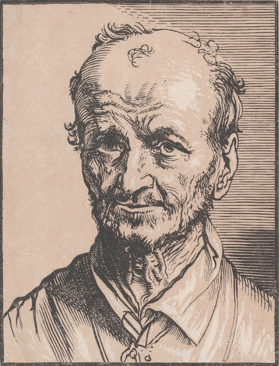 Bir Adamın Büstü, 17. yüzyıl. by Jan Lievens