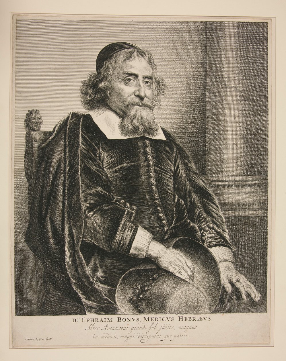 D.or Ephraim iyi bir İbrani hekimidir. by Jan Lievens