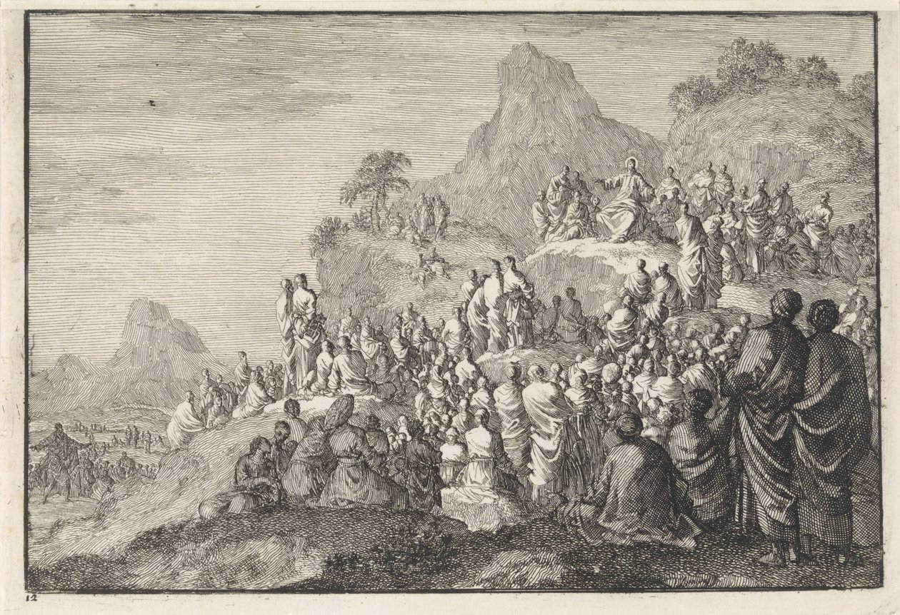 Bergrede by Jan Luyken