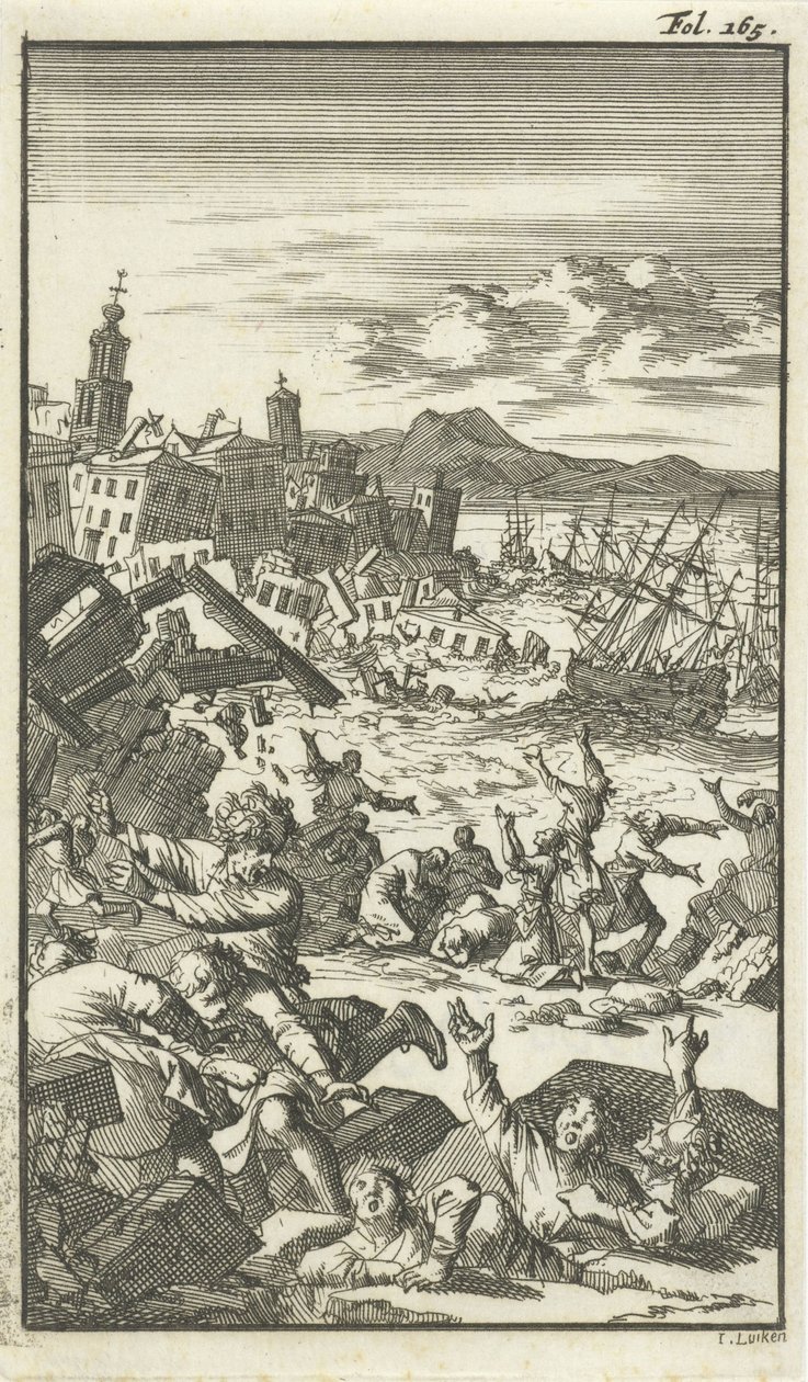 Deprem by Jan Luyken