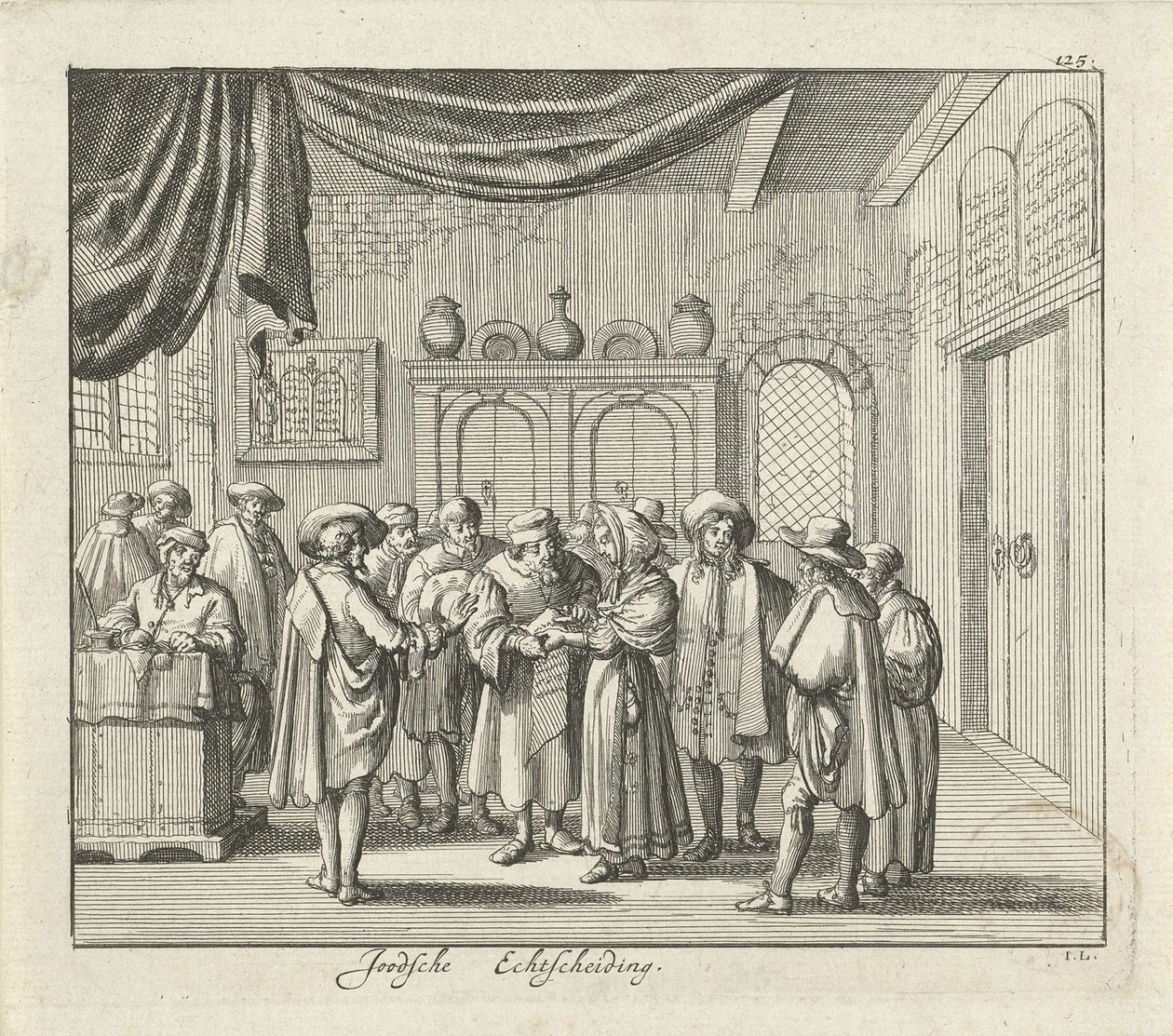 Yahudi Boşanma by Jan Luyken