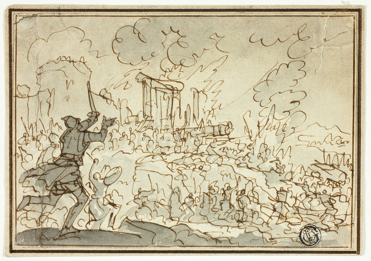 Kale Kuşatması by Jan Luyken