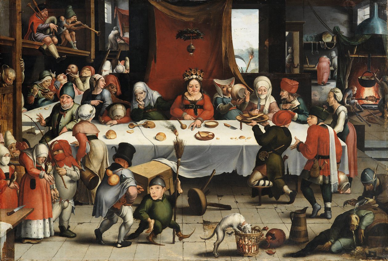 Burlesque Bayramı, c. 1550 by Jan Mandyn