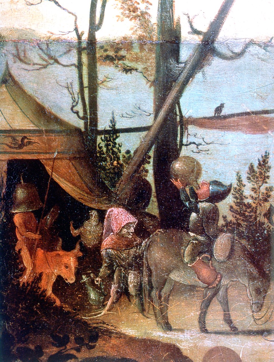 Manzara sahnesi, Aziz Christopher efsanesi, c1520-1559 by Jan Mandyn