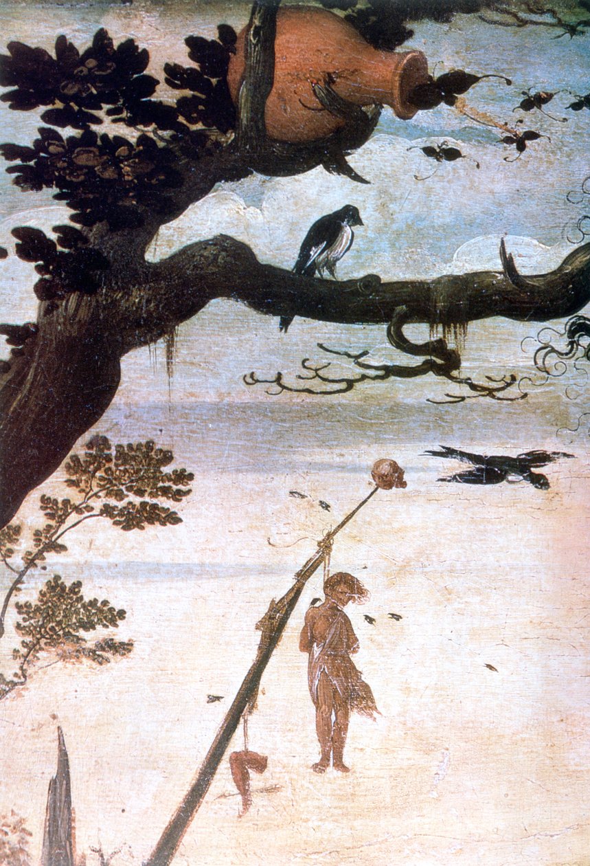 Manzara sahnesi, Aziz Christopher efsanesi, c1520-1559 by Jan Mandyn