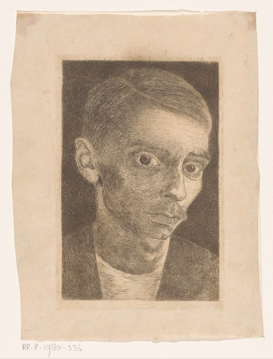 Bıyıklı otoportre by Jan Mankes