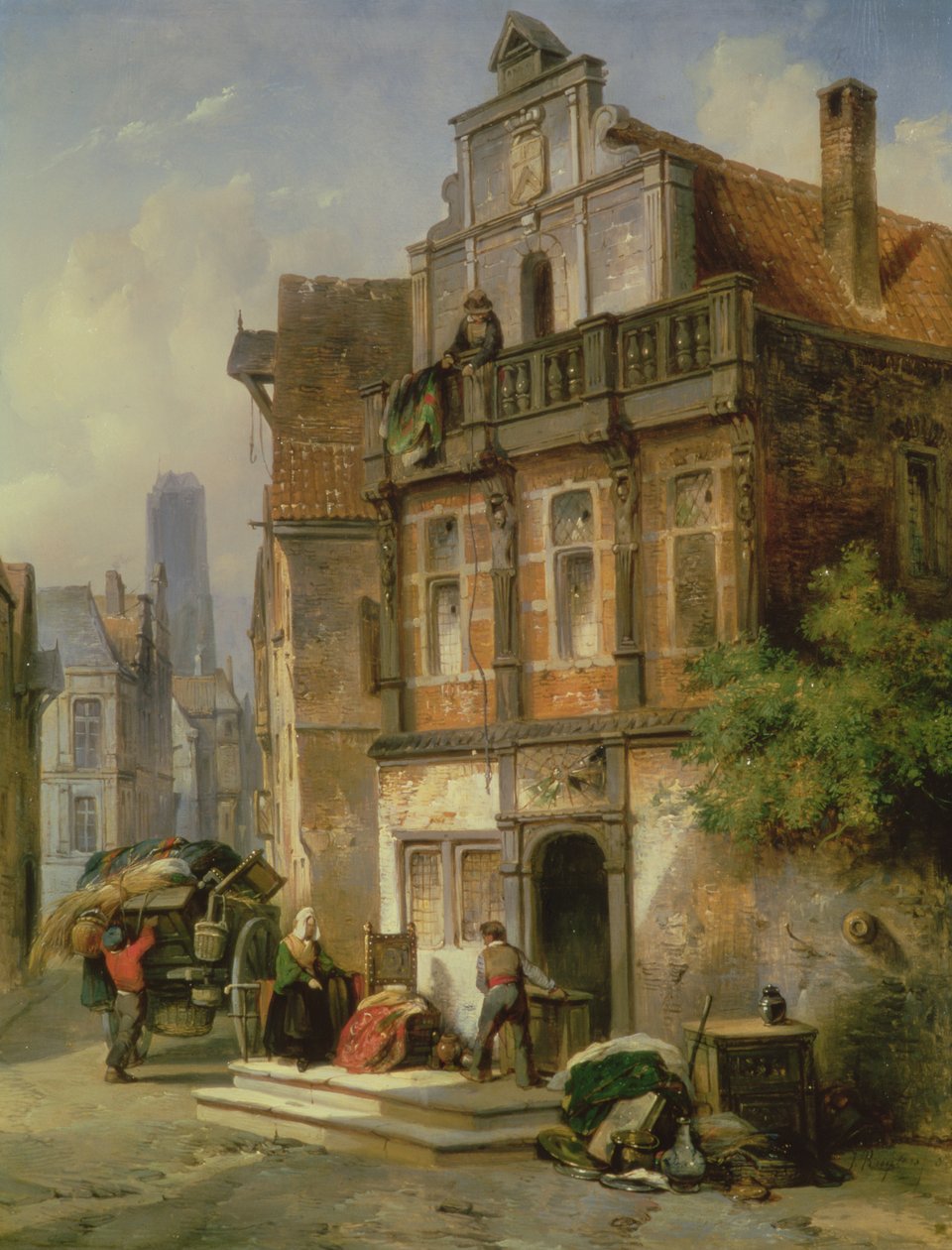 Taşınma, 1837 by Jan Michiel Ruyten