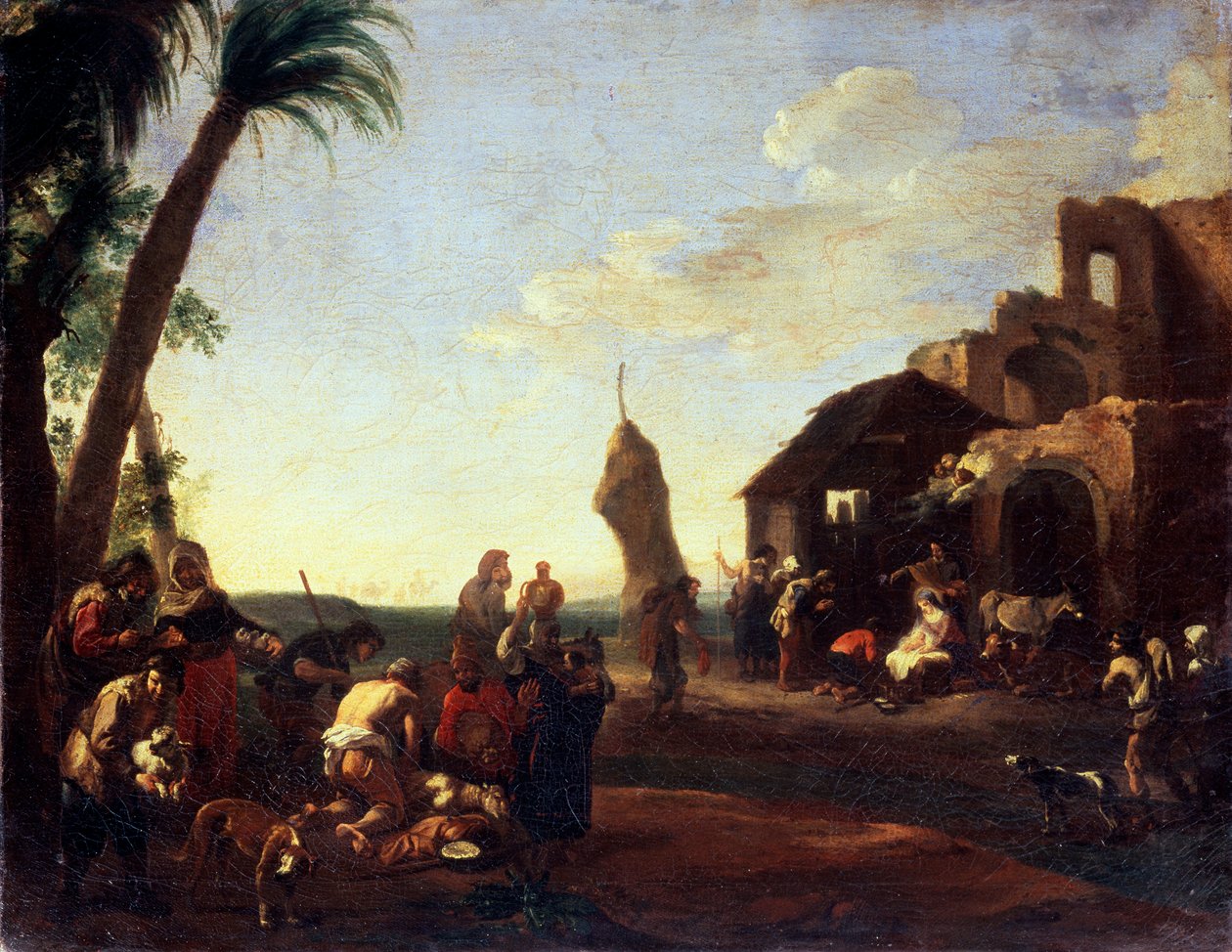 Mesih Çocuğunun Hayranlığı, 1650