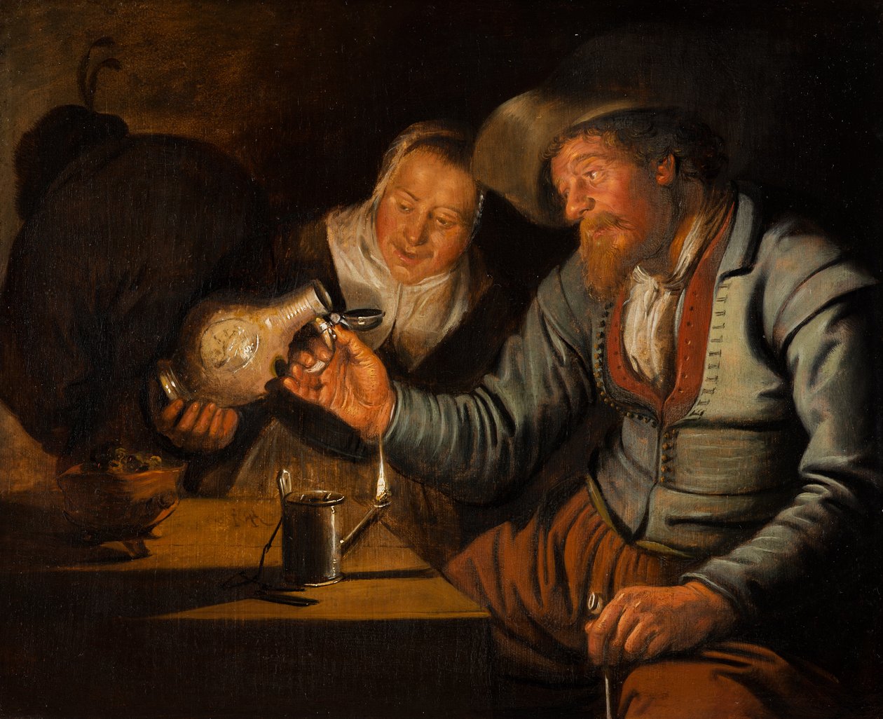Beş Duyu: Görme, 1637 by Jan Miense Molenaer