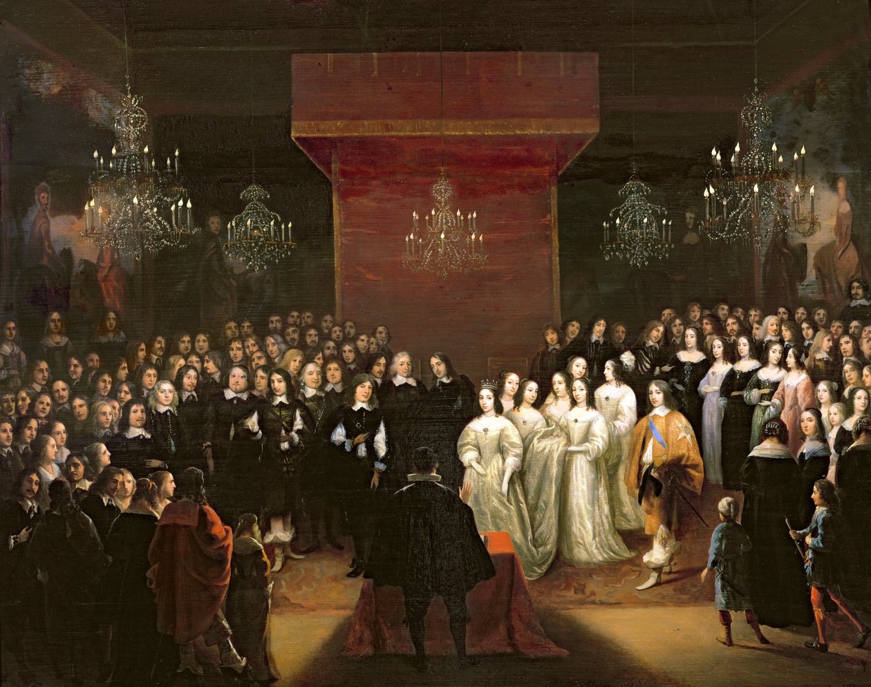 Frederick William (1620-88) Brandenburg Seçmen Prensi ve Louise Henriette (1627-67) Nassau Prensesi