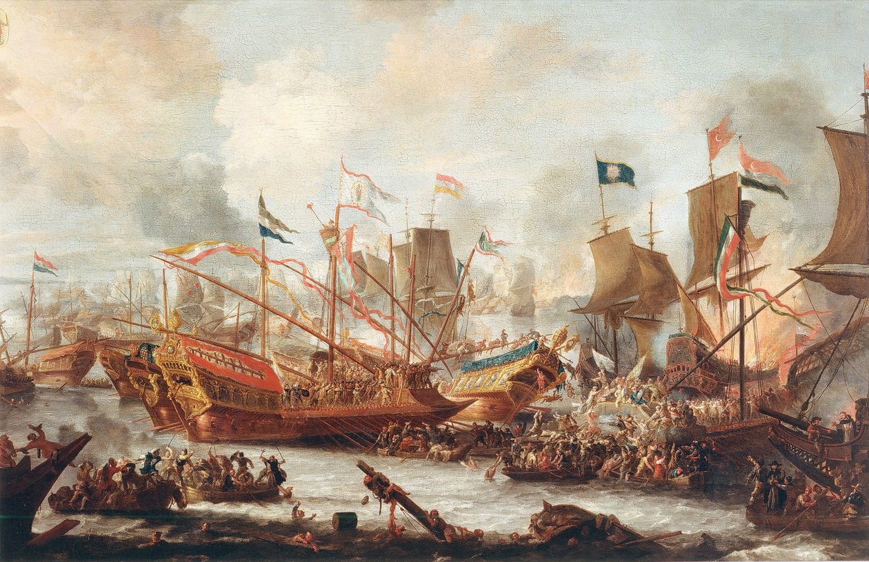 İnebahtı Savaşı, 1671. by Jan Peeters the Elder