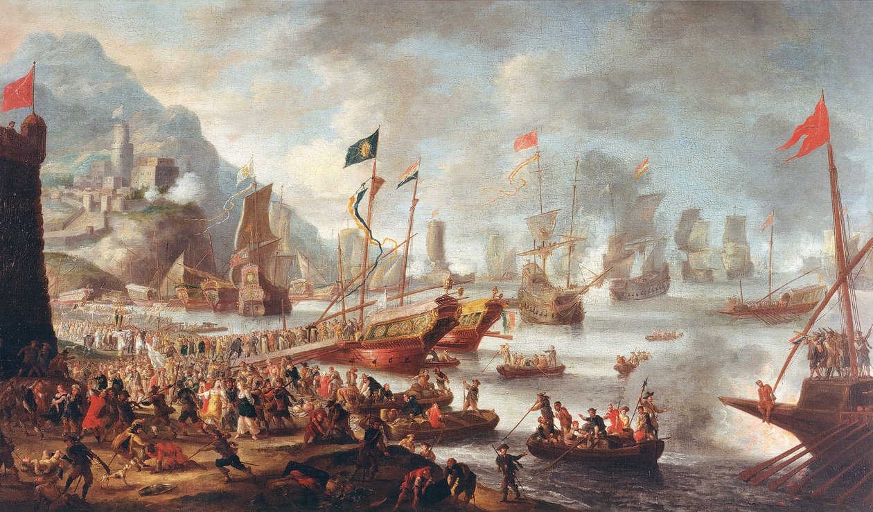 İnebahtı Savaşı: Zafer, 1671. by Jan Peeters the Elder