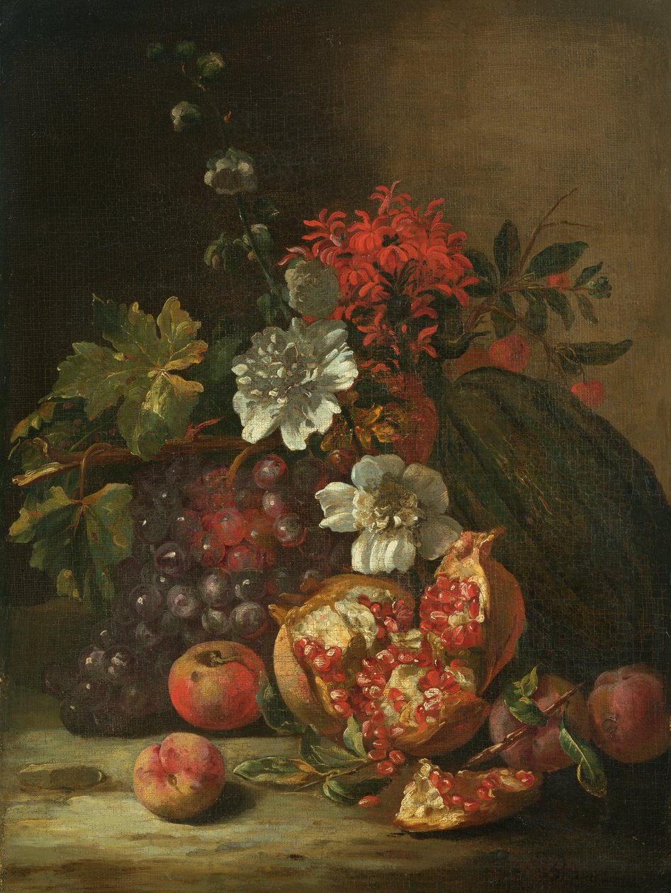 Meyve ve Çiçekler by Jan Peter van the Younger Bredael
