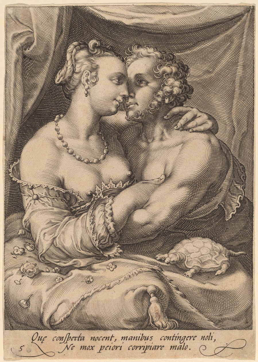 Dokunmak by Jan Pietersz Saenredam after Hendrik Goltzius