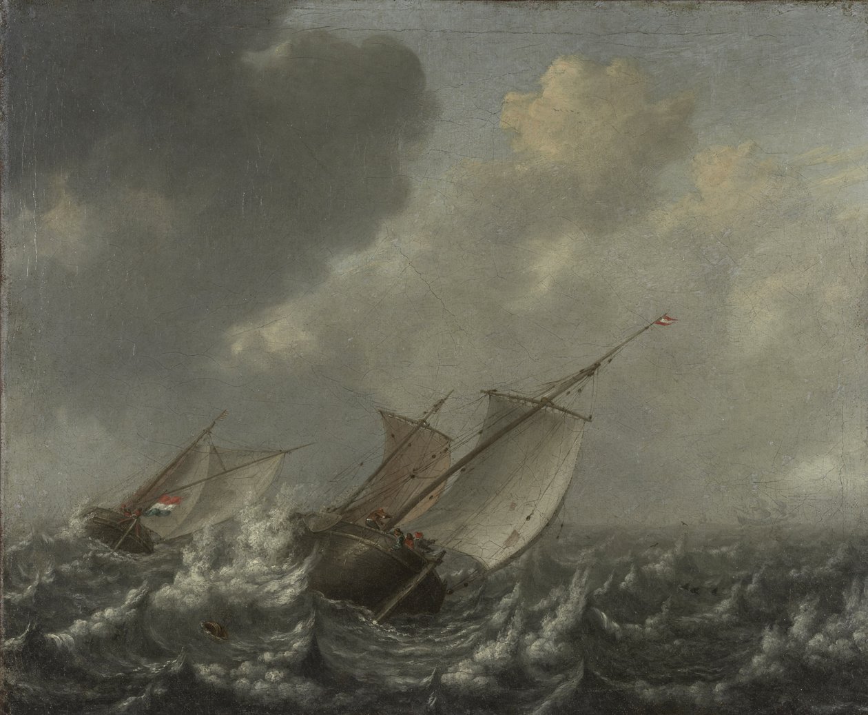 Dalgalı Denizde Gemiler, 1620