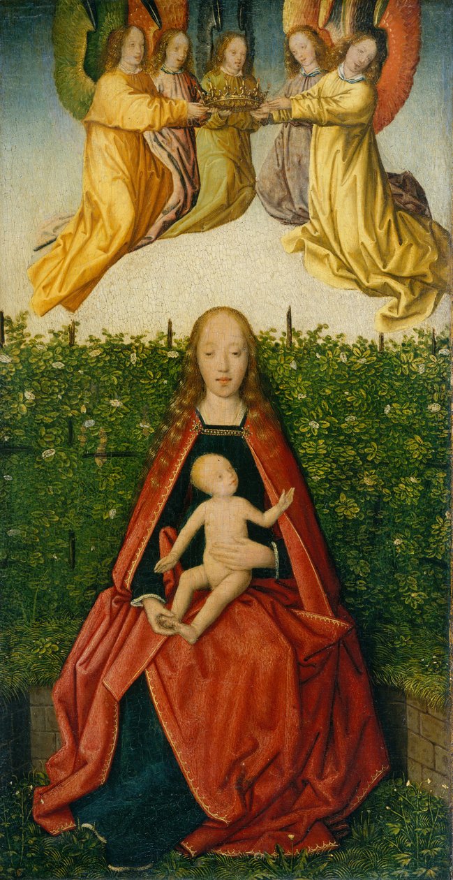 Bakire ve Çocuk, ca. 1495-1500. by Jan Provoost