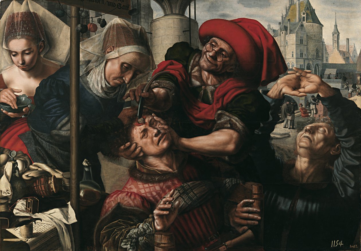Ameliyat, 1550-1555 by Jan Sanders Hemessen van