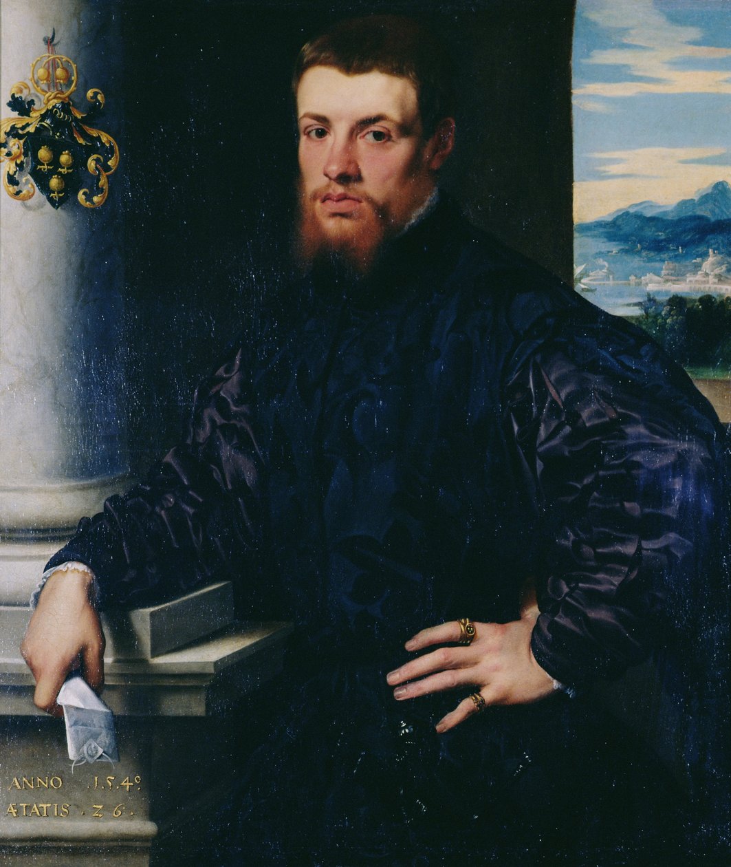 Melchior von Brauweiler (1515-69) 1540 by Jan Stephen van Calcar