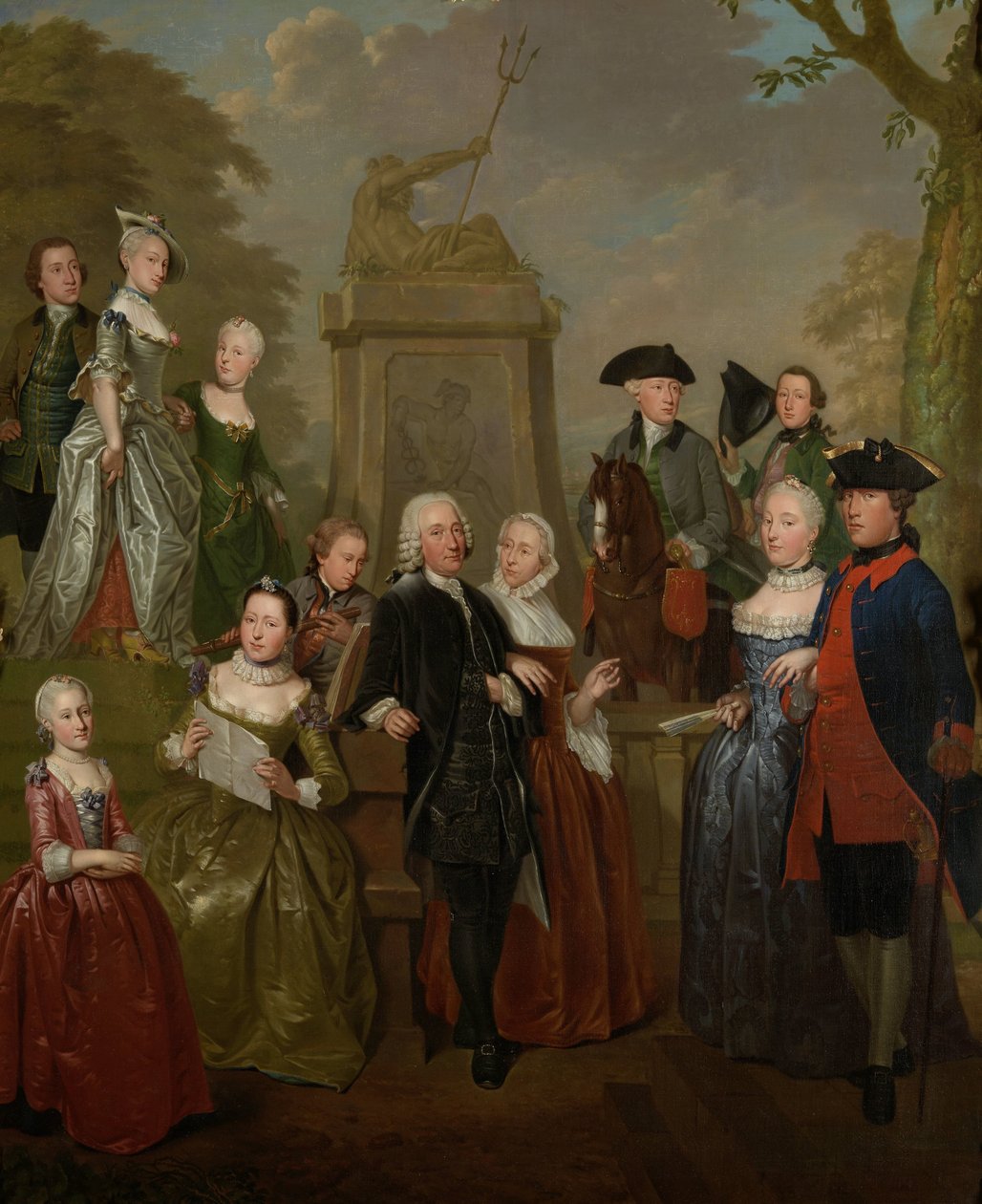 Vliet ve Ailesi Theodorus Piskoposluk Portresi Vliet Theodorus Piskoposluk ve ailesinin portresi by Jan Stolker