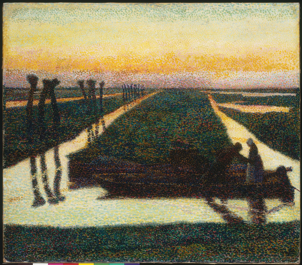 Su Ülkesinde Pantolon (tuval üzerine yağlı boya) by Jan Toorop