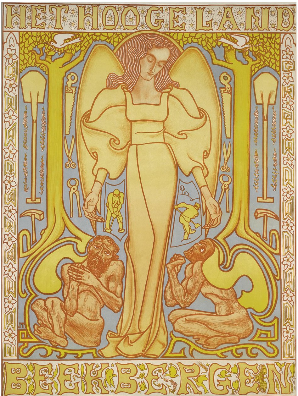 Hoogeland Beekbergen, 1896 by Jan Toorop