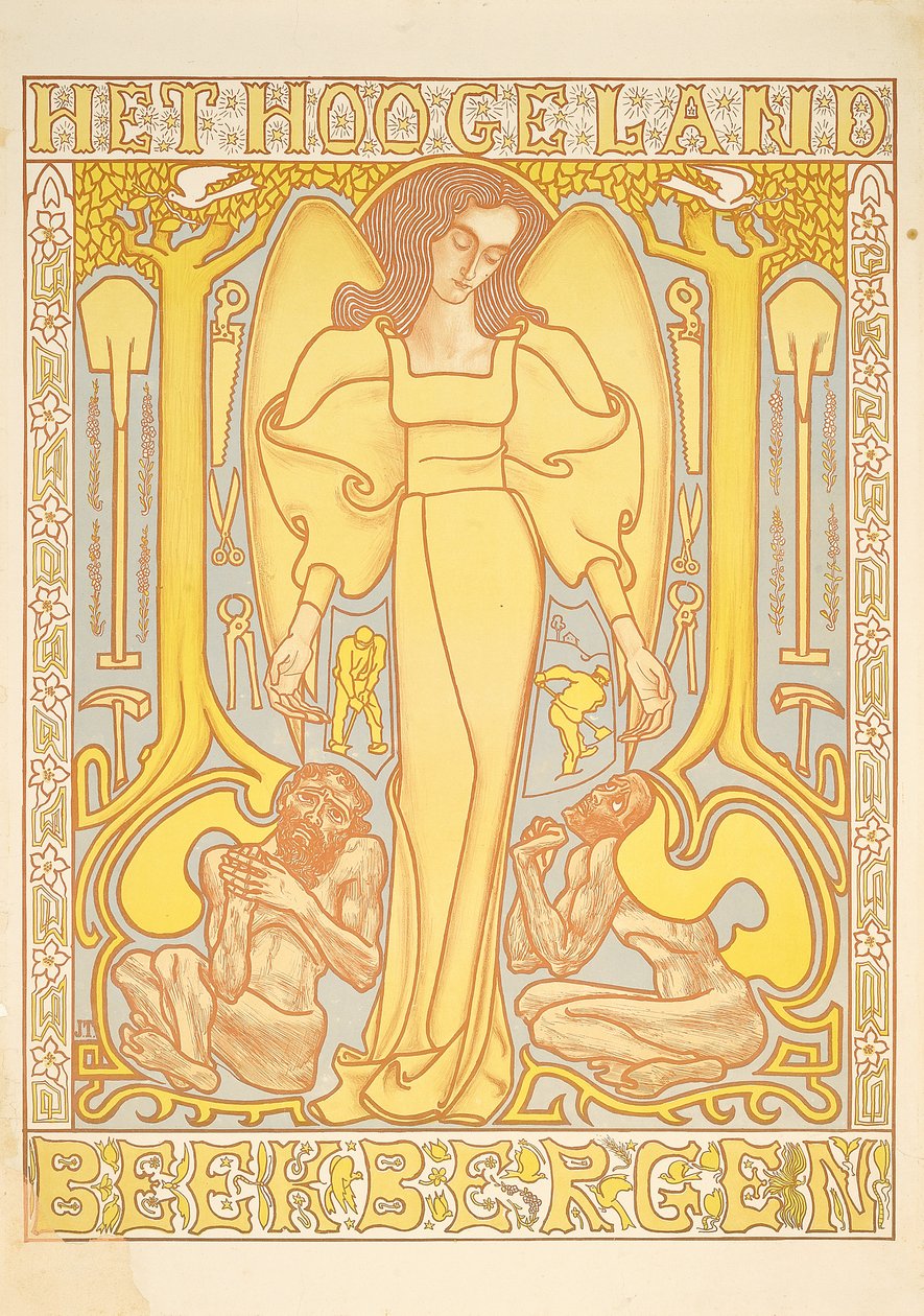 Hoogeland, Beekbergen, 1896 by Jan Toorop