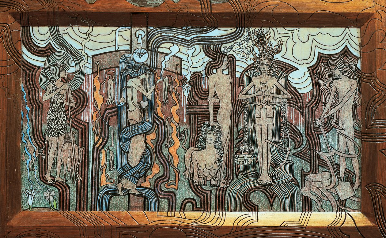 Zamanın şarkısı (Zamanımızın şarkısı) by Jan Toorop