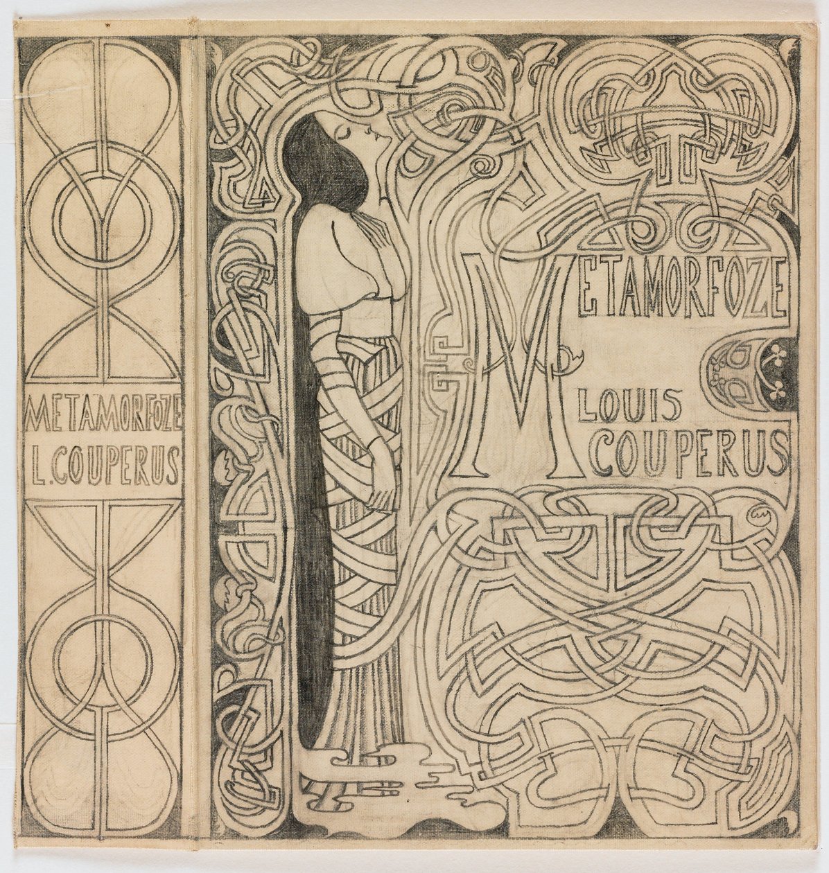 Bant tasarımı: Louis Couperus, Metamorfoze, 1897 by Jan Toorop