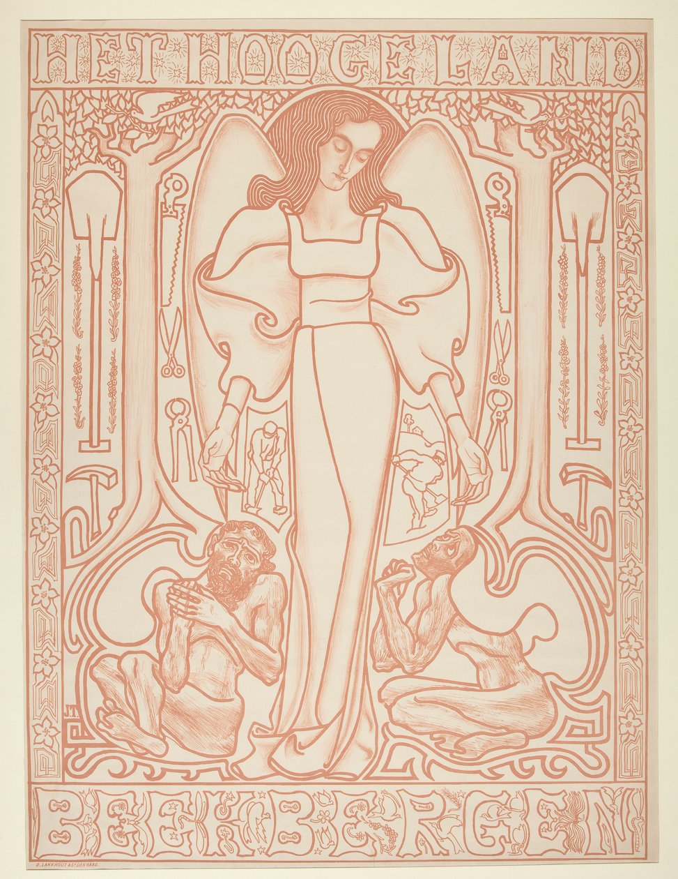 Hooge Ülkesi, Beekbergen by Jan Toorop