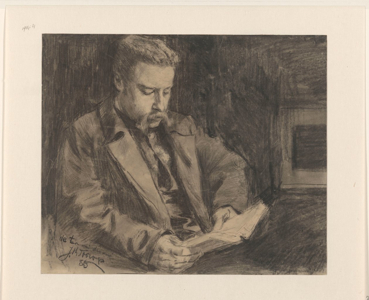 Muiden'in kale koruyucusu Engelbert van Bevervoorde'nin portresi by Jan Toorop