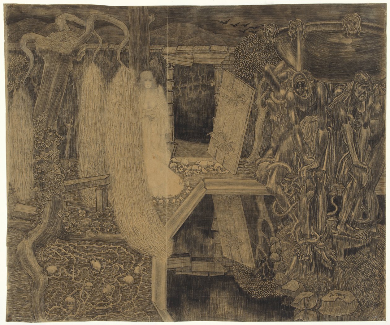 Acıların Eski Bahçesi Eski Acıların Bahçesi by Jan Toorop