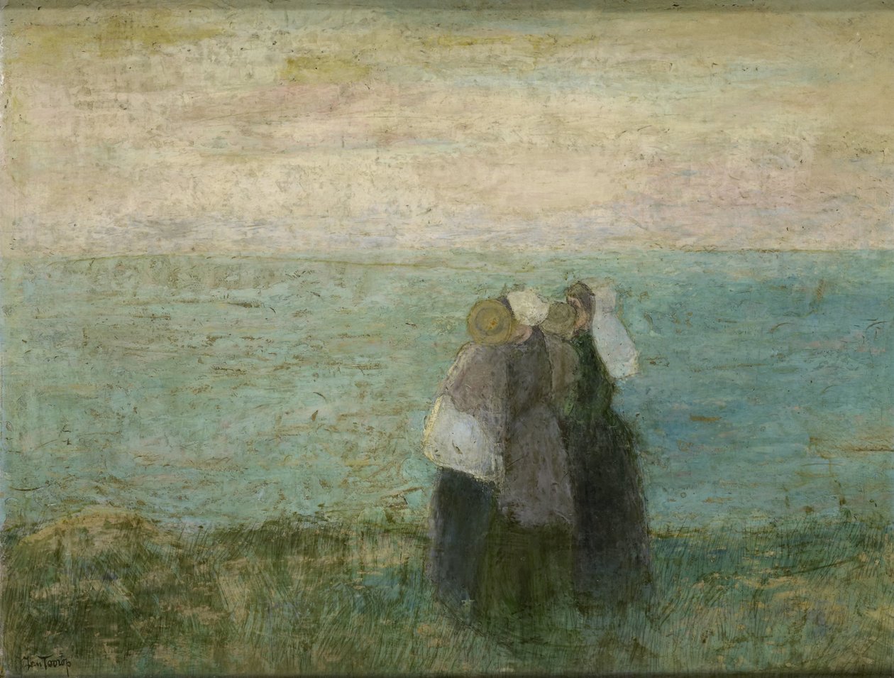 deniz kenarındaki kadınlar by Jan Toorop