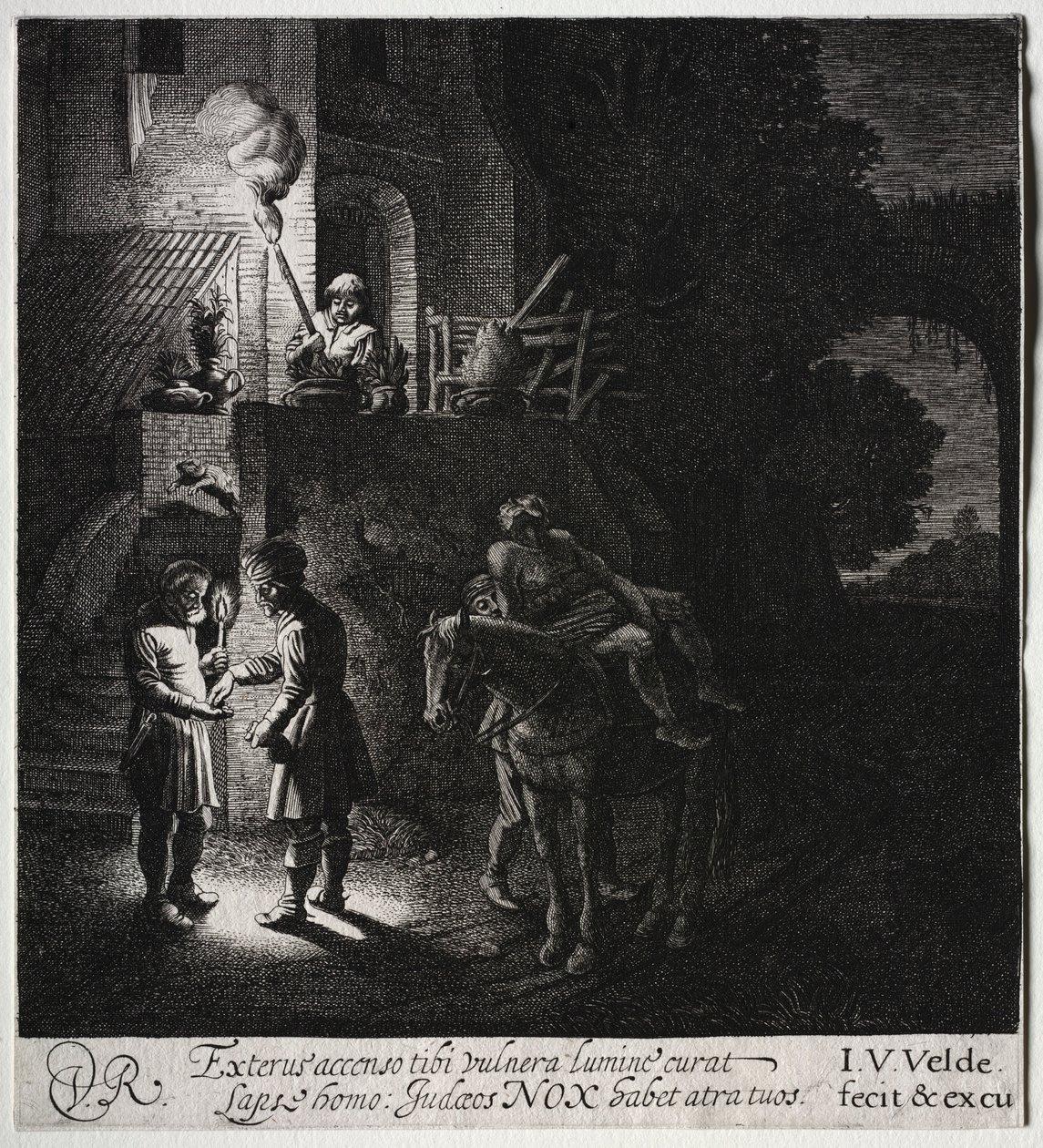 Hancıya Ödeme Yapan İyi Samiriyeli. by Jan Van de Velde