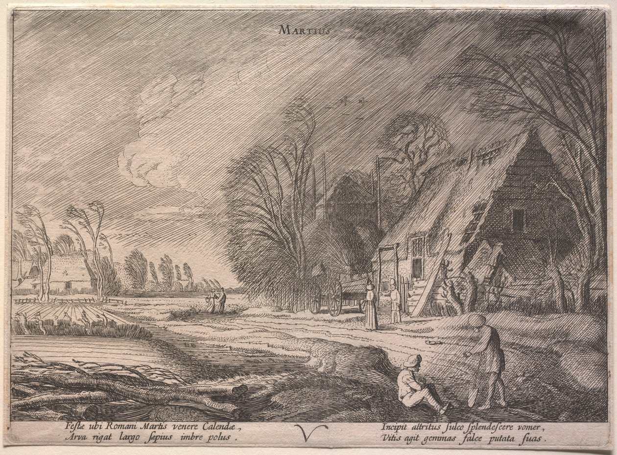 On İki Ay: Mart. by Jan Van de Velde