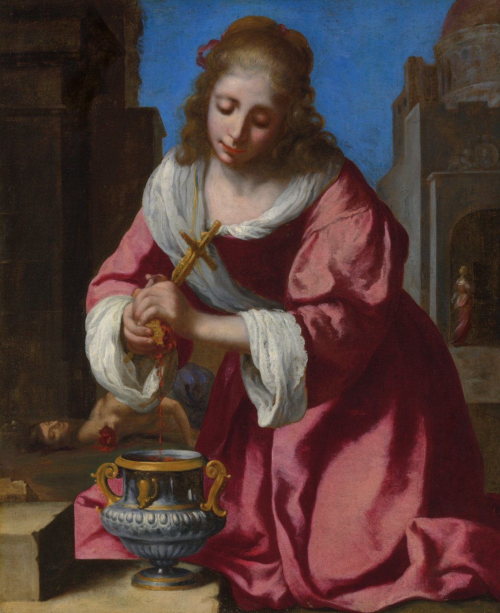 Aziz Praxedis by Jan Vermeer van Delft