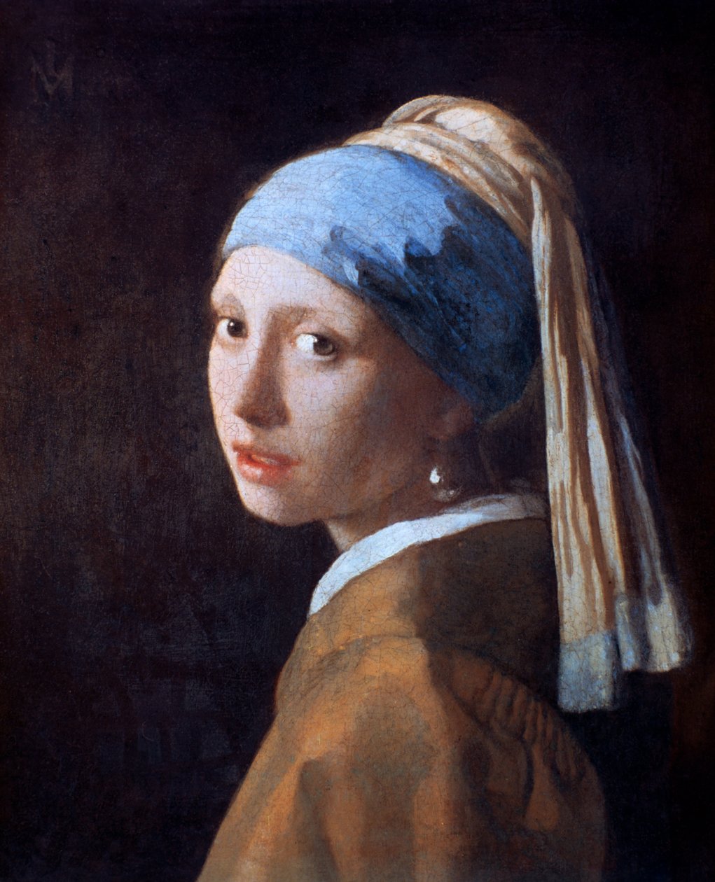 İnci Küpeli Kız, c1665 by Jan Vermeer van Delft