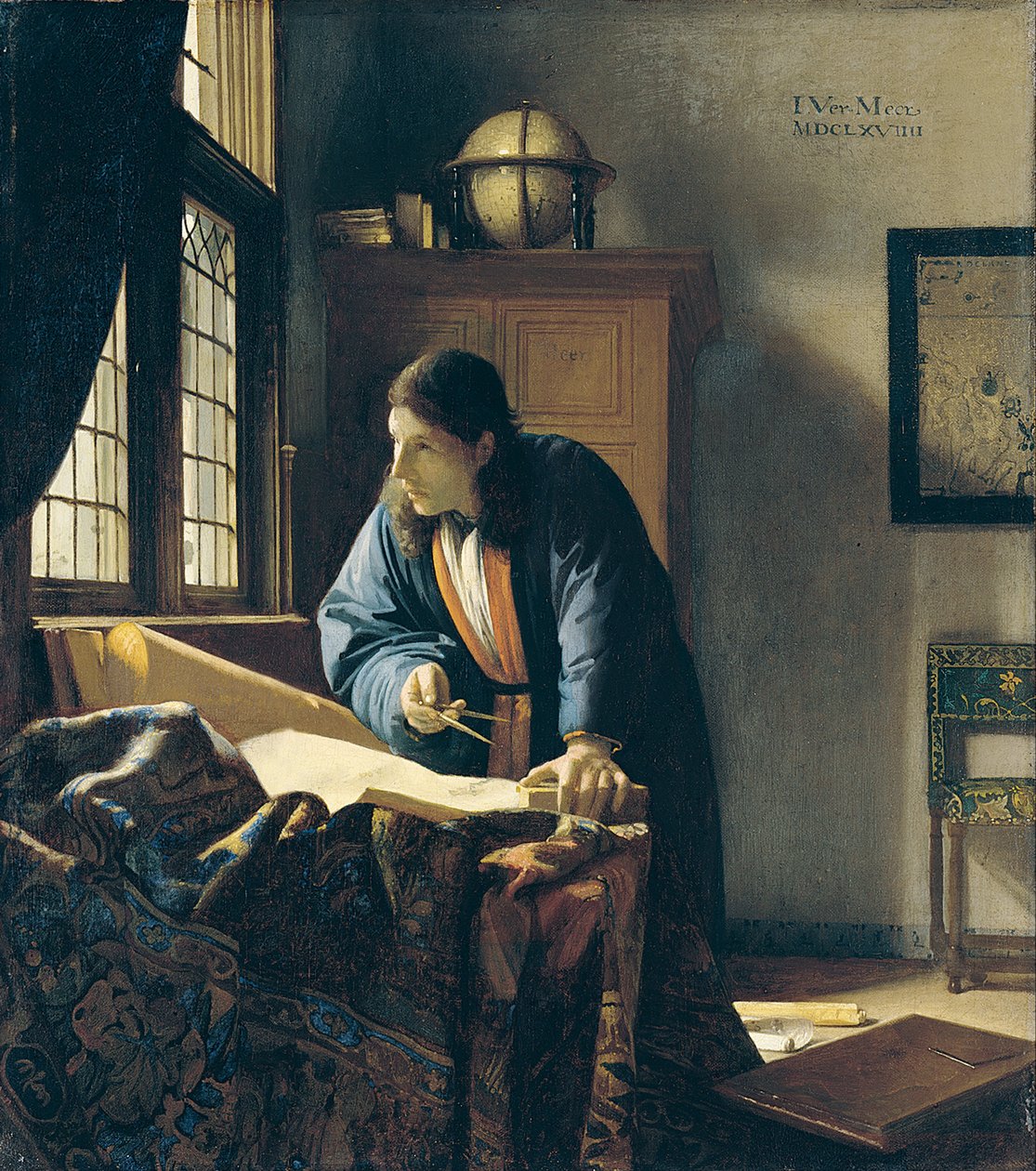 coğrafyacı by Jan Vermeer van Delft