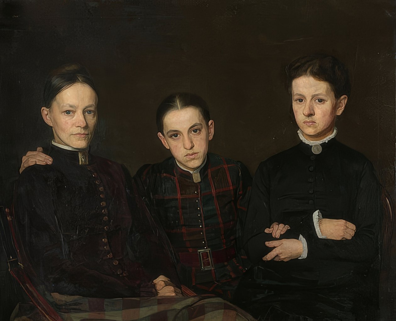 Cornelia, Clara ve Johanna Veth