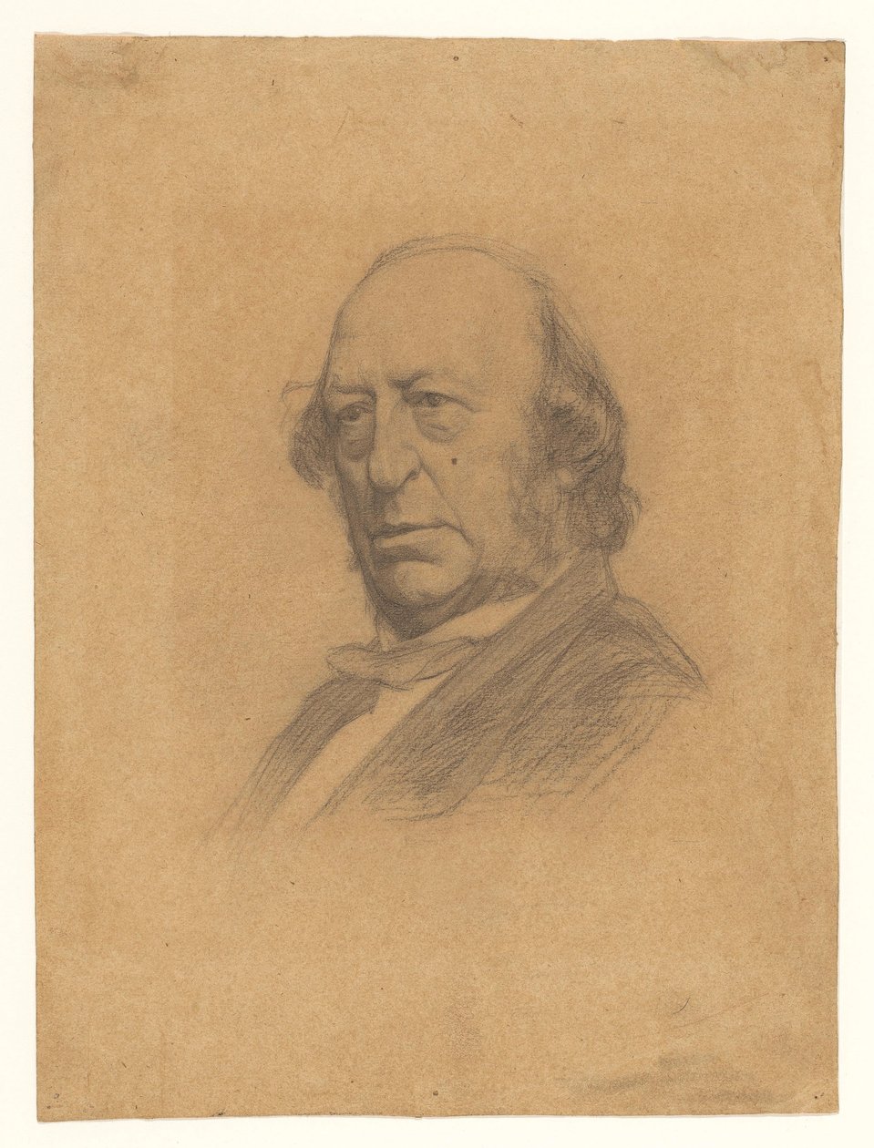 Prof. Dr. Jan van Geuns'un Portresi by Jan Veth