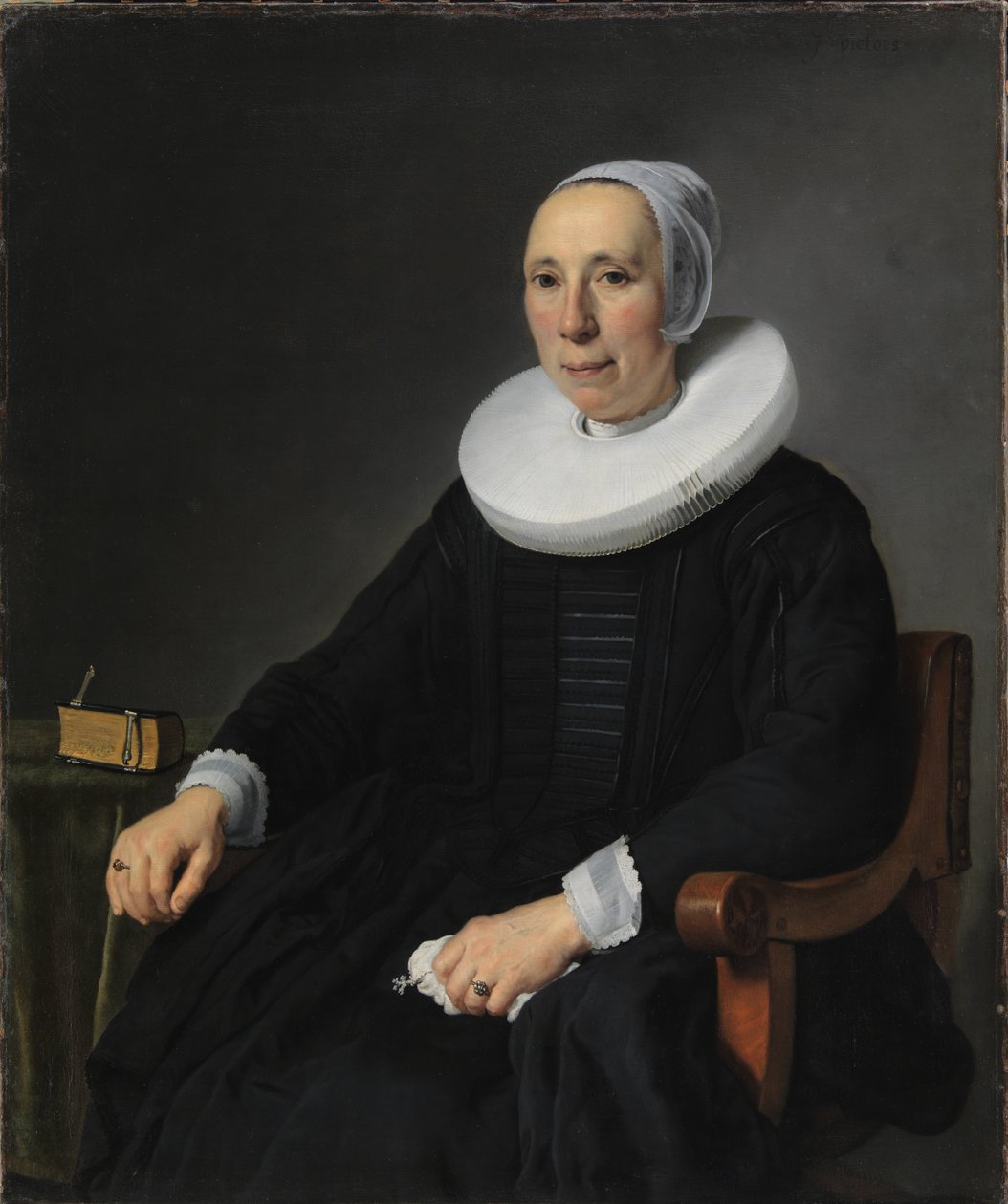 Bir Bayan Portresi by Jan Victors