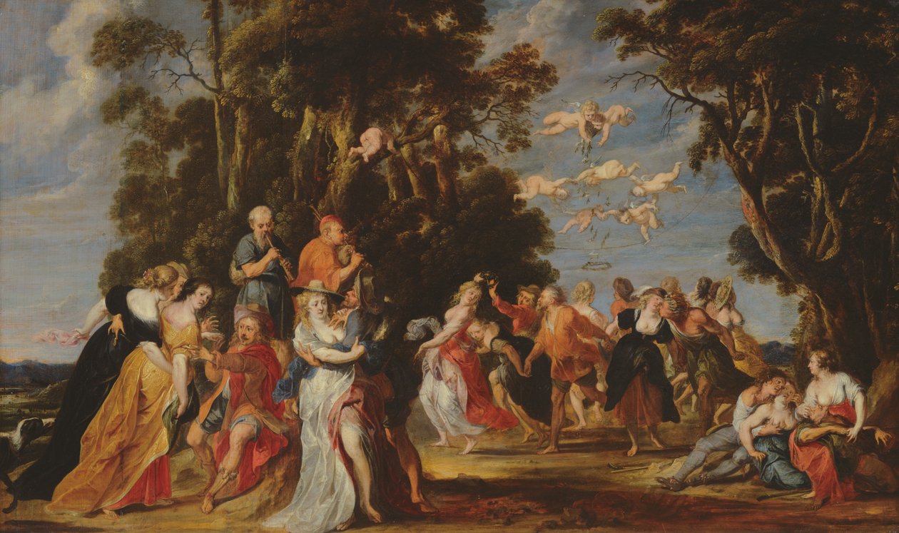 köylü dansı by Jan Wildens