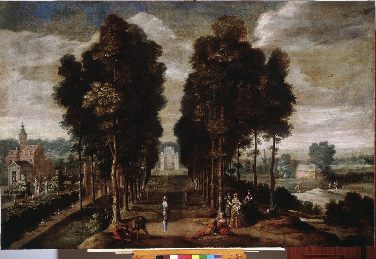 Kalenin parkı Resim Jan Wildens (1586-1653) 17. yüzyıl Genes, Musei di Strada Nuova (eski Palazzo Bianco) by Jan Wildens