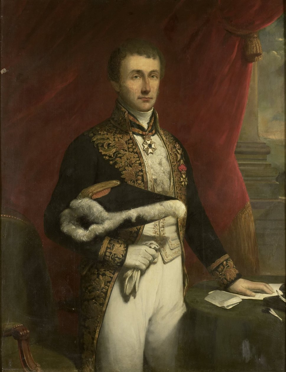 Pieter Merkus (1787-1844). Genel Vali (1841-44) by Jan Willem Pieneman (copy after)