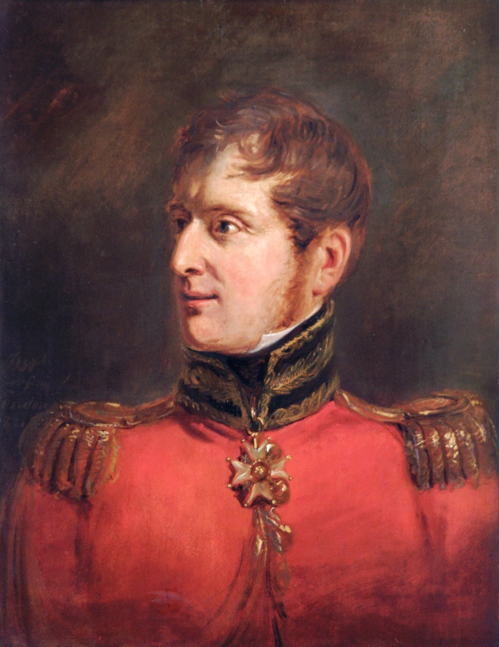Mareşal Lord Fitzroy James Henry Somerset by Jan Willem Pieneman