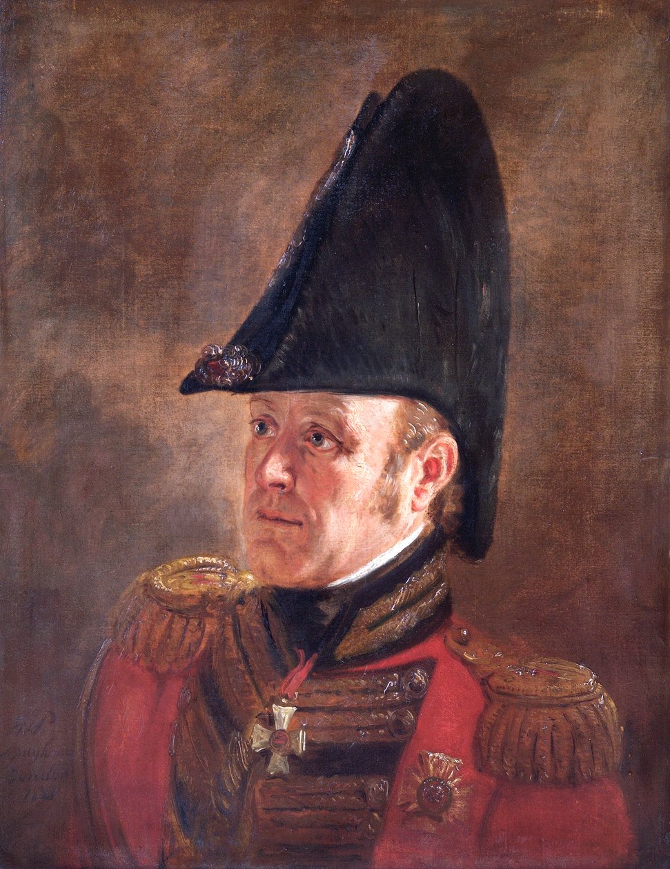 General Sir George Cooke (tuval üzerine yağlıboya) by Jan Willem Pieneman
